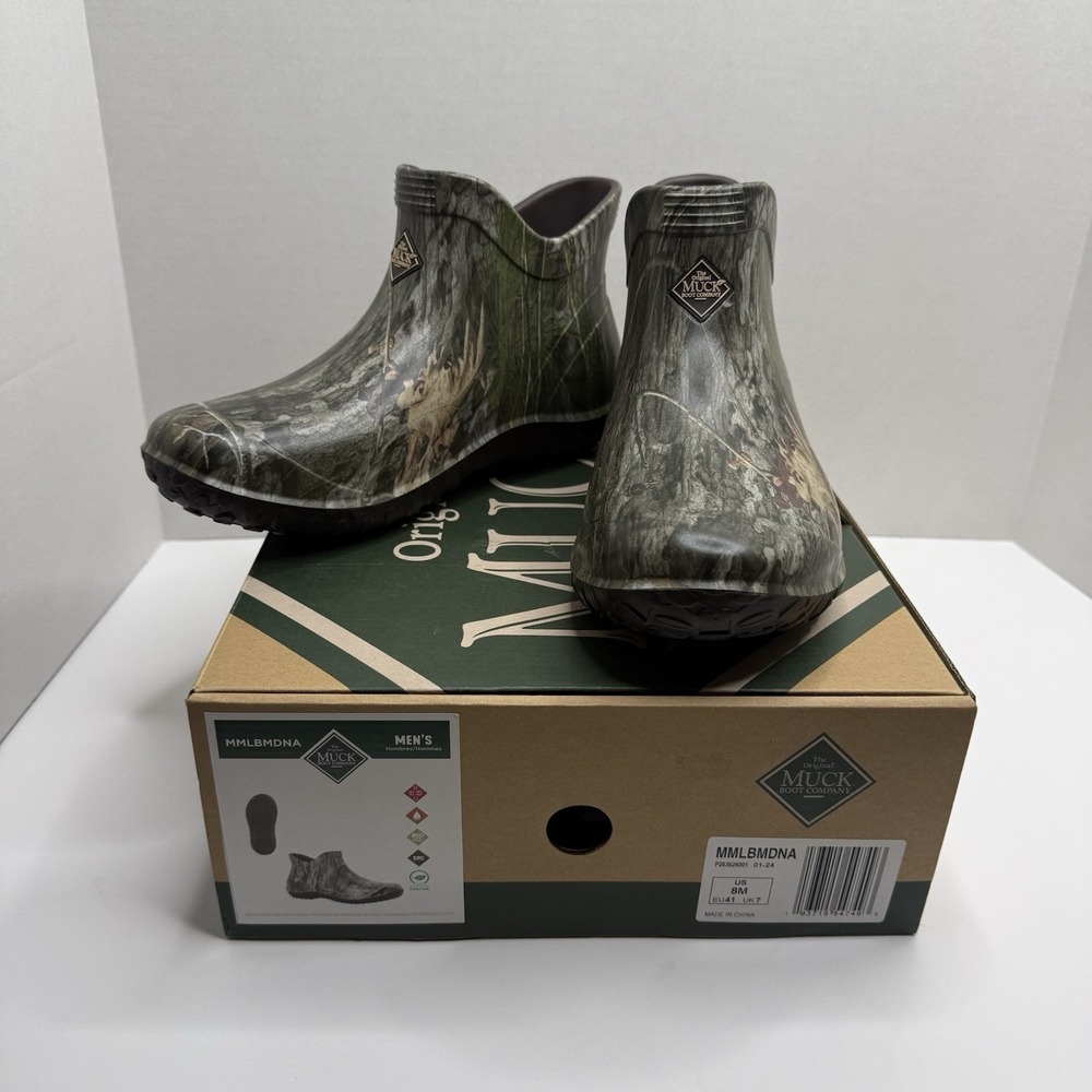 Muck Boot Muckster Lite Mossy Oak Country DNA Clogs Mens 8 MMLBMDNA New